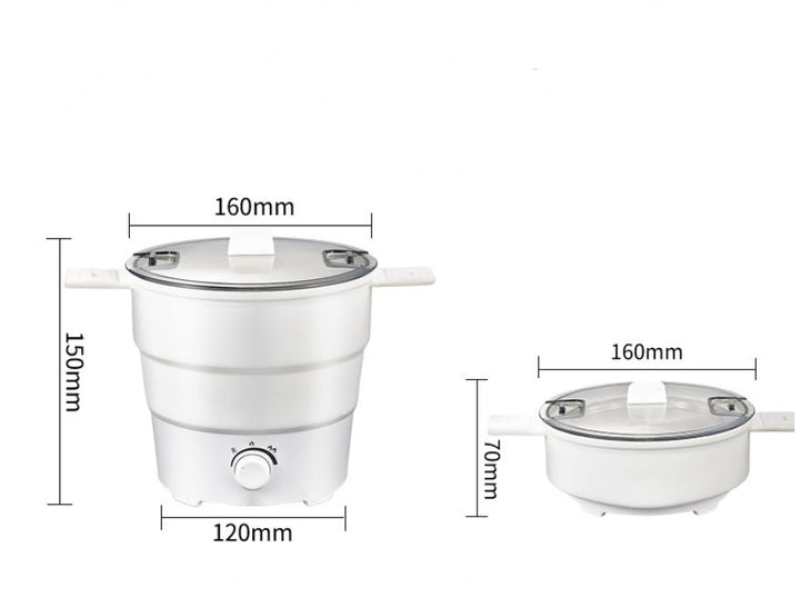 Experience the Ultimate Convenience with the Foldable Silicone Electric Cooker