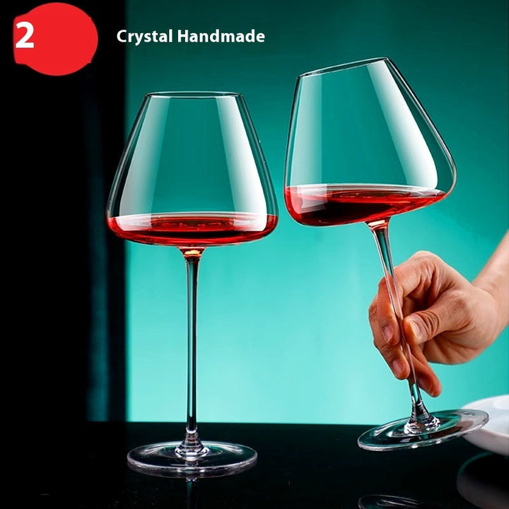 Elevate Your Wine Experience with Our Crystal Glass Elegant Red Wine Goblet